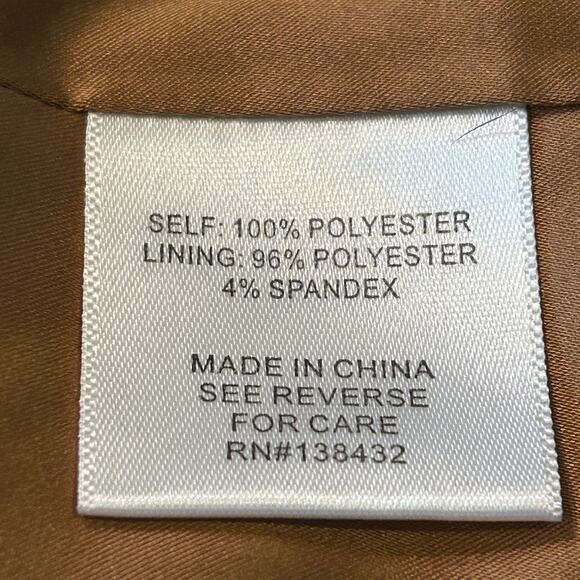 Mod Cloth Peacoat Burnt Orange Size med - Picture 7 of 8